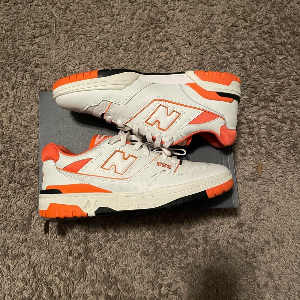new balance 550 orange
